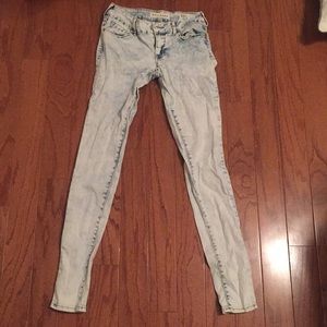 light wash jeans
